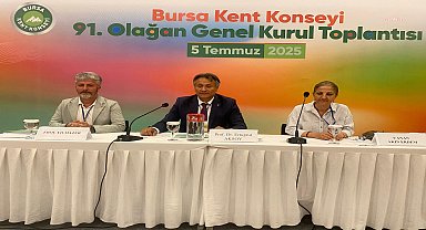 Bursa Kent Konseyi Genel Kurulu'nda kentin 2050 vizyonu konuşuldu