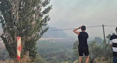 Çanakkale Ayvacık'ta yangın... Çanakkale Valiliği: İki köyde tahliye işlemlerine başlandı