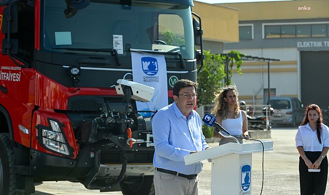 Çanakkale Belediyesi’nin araç filosu güçleniyor