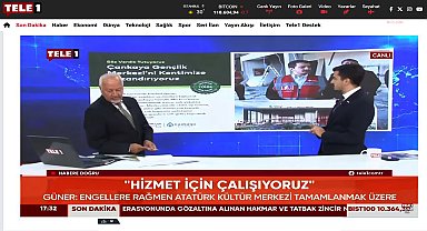 Çankaya Belediye Başkanı Güner:
