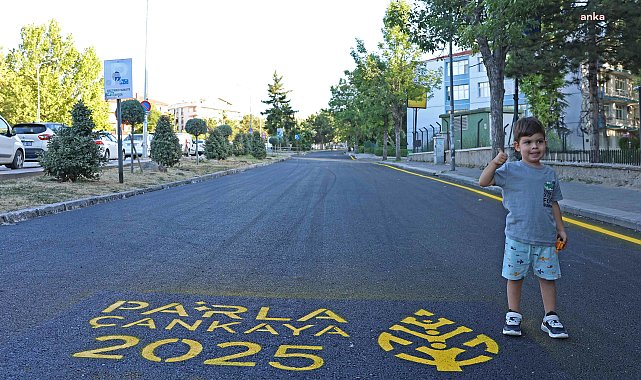 Çankaya Belediyesi, asfalt serim çalışmalarına hız verdi