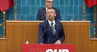CHP grup toplantısı... Özgür Özel'den Bahçeli'ye: