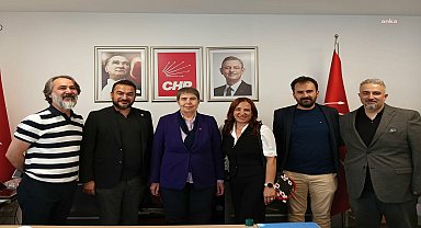CHP'li Zeliha Aksaz Şahbaz, Ankara Aile Hekimliği Derneği yönetimi ile görüştü