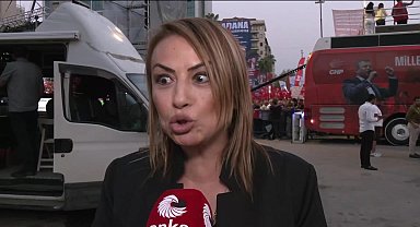CHP'nin Adana mitingi... Nermin Yıldırım Kara, 