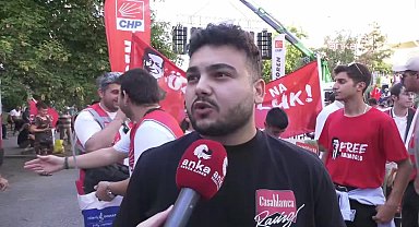 CHP'nin Cumhurbaşkanlığı Aday Ofisi açıldı... Açılışa gelen bir vatandaş: