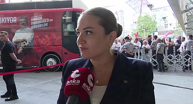 CHP’nin “Millet İradesine Sahip Çıkıyor” mitingi… Antalya Büyükşehir Belediyesi Başkan Vekili Büşra Özdemir: Antalya halkı hiç merak etmesin, Başkan’ımız en kısa sürede görevinin başına dönecektir