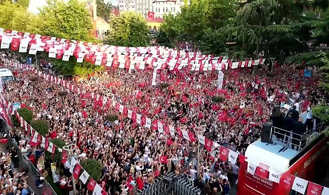 CHP'nin Millet İradesine Sahip Çıkıyor Mitingi... Özel: Hemşehriniz cumhurbaşkanı olacak