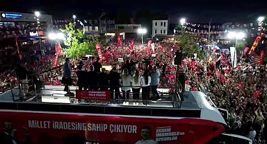 CHP'nin Millet İradesine Sahip Çıkıyor Mitingi Şile'de... Özgür Özel: CHP'lilerin olduğu yerde Cumhuriyetin kolonlarına çivi çaktırırsak şerefsiziz