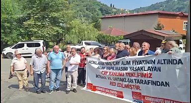 CHP, Rize'den Erdoğan'a seslendi: Çay üreticilerinin sıkıntılarını gidermek için partimizin verdiği Çay Kanunu Teklifi'nin Meclis'ten geçmesine izin verin