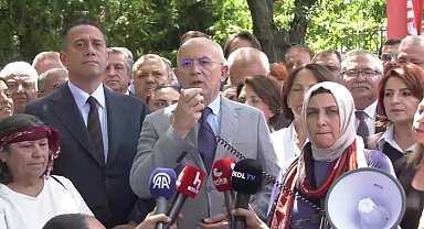 CHP, TBMM önünde zeytinlik yasasına itiraz etti... Ali Mahir Başarır: 