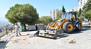 Çiğli Belediyesi moloz toplama çalışmalarını hızlandırdı