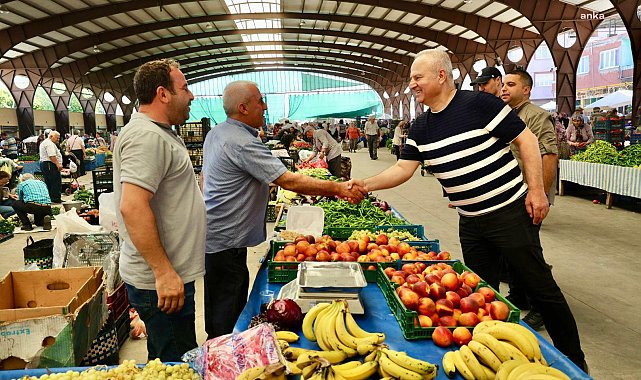Çine Belediye Başkanı Kıvrak’tan Perşembe Pazarı’na ziyaret