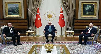 Cumhurbaşkanı Erdoğan, Azerbaycan Başsavcısı Aliyev'i kabul etti