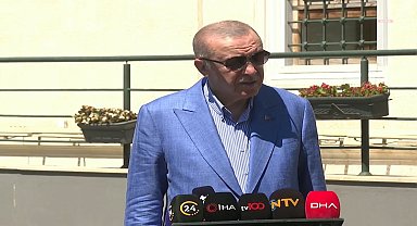 Cumhurbaşkanı Erdoğan: Bu hafta içerisinde Sayın Putin ve Sayın Trump ile görüşmeler yapabilirim