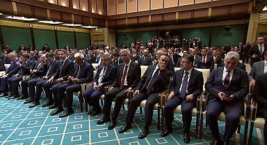 Cumhurbaşkanı Erdoğan: İsrail'in barbarlığı karşısında İslam ülkeleri başta tüm halkların sesini daha fazla yükselmesi şarttır