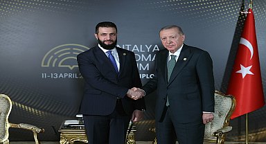 Cumhurbaşkanı Erdoğan, Suriye Cumhurbaşkanı Şara ile telefonla görüştü