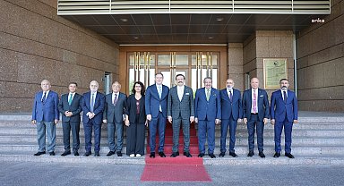 DEM Parti heyeti TOBB'u ziyaret etti
