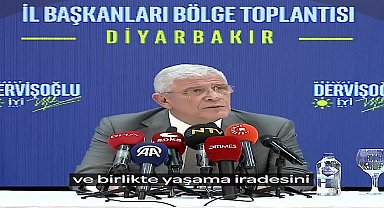 Dervişoğlu'ndan Bahçeli'ye yanıt: Her yerde hakikati haykırıyoruz. Ankara'da da İzmir'de de Sinop'ta da Adana'da da Diyarbakır'da da biz varız