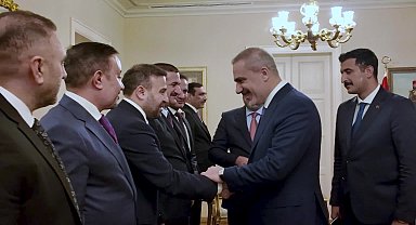 Dışişleri Bakanı Fidan, Irak Egemenlik İttifakı Lideri Hançer'i kabul etti