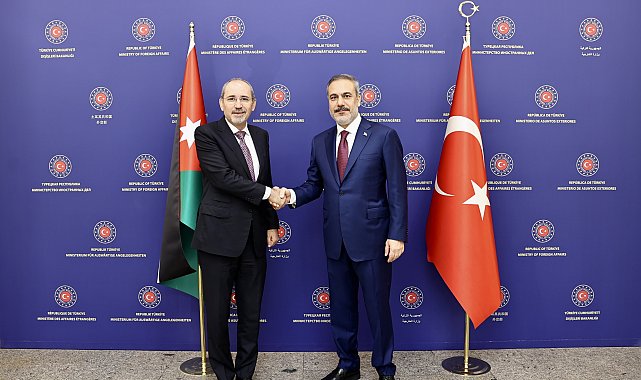 Dışişleri Bakanı Fidan, Ürdün Dışişleri Bakanı Safadi ile görüştü