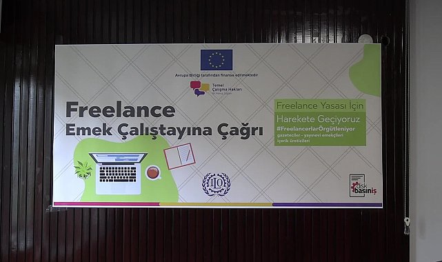 DİSK Basın-İş Sendikası'ndan freelance çalışanlara yönelik yasal düzenleme talebi... Dedeoğlu: