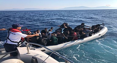 Ege açıklarında temmuz ayında 662 düzensiz göçmen yakalandı, 179 göçmen kurtarıldı