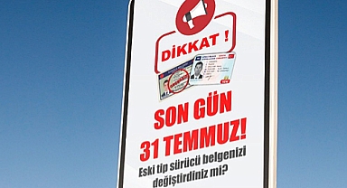 Eski tip sürücü belgelerini değiştirmek için son 30 gün!!