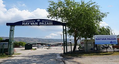 Eskişehir Büyükşehir Belediyesi Hayvan Pazarı geçici süreyle kapatıldı