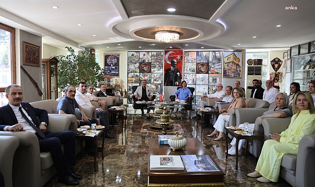 Eskişehir Büyükşehir, Odunpazarı ve Tepebaşı Belediye Başkanları, esnafın taleplerini dinledi