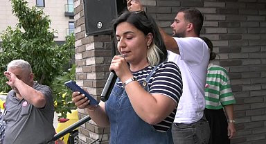 Fındıklı'da İzmir gözaltıları protesto edildi