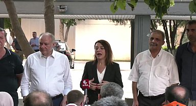 Gamze Tascıer, eylemdeki kamu işçilerini ziyaret etti: