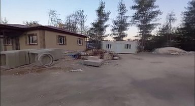 Gaziantep'te zeytinlik araziye yapılması planlanan TOKİ inşaatına köylülerden tepki: