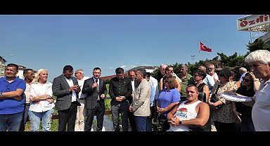 Gemlik Belediyesi'nden Karsak Deresi'nde temizlik çalışması