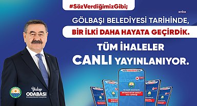 Gölbaşı Belediye Başkanı Odabaşı: