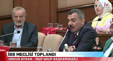 İBB Meclisi'nde tartışma... Başkanvekili Nuri Aslan'dan MHP'li Başkanvekili Ayhan'a tepki: “Ölümden öte köy yok. Ne yapacaksınız, beni tutuklatacak mısınız?”