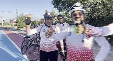 Iğdır’da 5 kilometrelik bisiklet yolu, bisiklet tutkunlarını sevindirdi