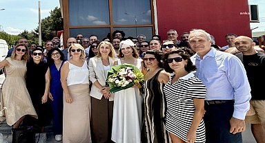 İmamoğlu'ndan cezaevinde evlenen çalışma arkadaşlarına tebrik mesajı