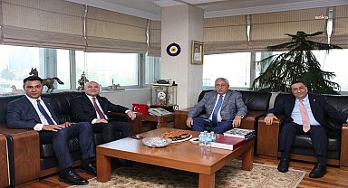 İYİ Parti heyeti, TESK Başkanı Bendevi Palandöken’i ziyaret etti 