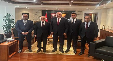 İYİ Parti heyetinden PANKOBİRLİK'e ziyaret