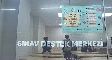İzmir Büyükşehir Belediyesi Sınav Destek Merkezi tercih döneminde de öğrencilerin yanında