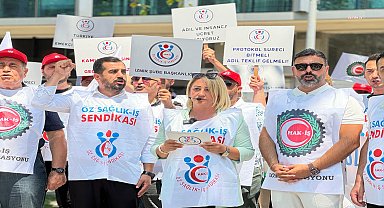 İzmir'de kamu emekçilerinden hükümete KÇP tepkisi: