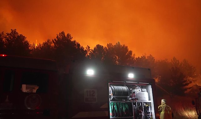 İzmir'de orman yangınları ile mücadele stratejisi masaya yatırıldı