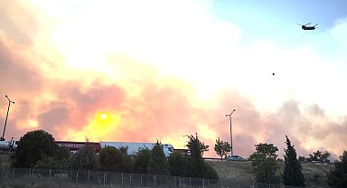 İzmir'in dört bir yanı alevlere teslim