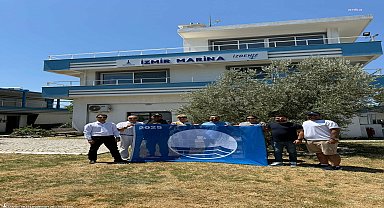 İzmirlilerin gözdesi İzmir Marina'ya bu yıl da Mavi Bayrak