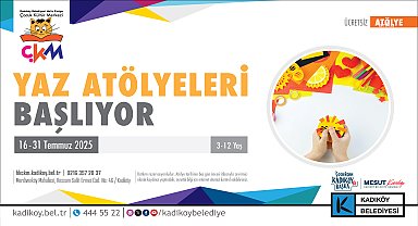Kadıköy’de çocuklar için yaz atölyeleri başlıyor