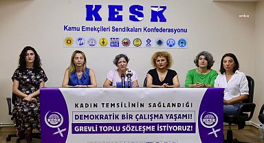 KESK, kadın kamu emekçilerinin TİS taleplerini açıkladı: 