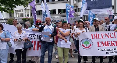 KESK Trabzon Şubeler Platformu, TÜİK'in enflasyon rakamlarını protesto etti: