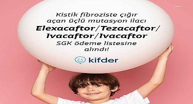 Kistik fibrozis hastaları için üçlü mutasyon ilacı, SGK geri ödeme listesine alındı... Görgün: “Binlerce birey ve ailesi için büyük bir umut kaynağı oldu”
