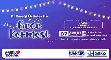 Konak’ta kadınların el emeği ‘Gece Kermesi’nde değerlenecek