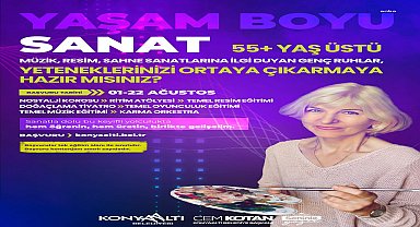 Konyaaltı Belediyesi'nden 55 yaş üstü vatandaşlara